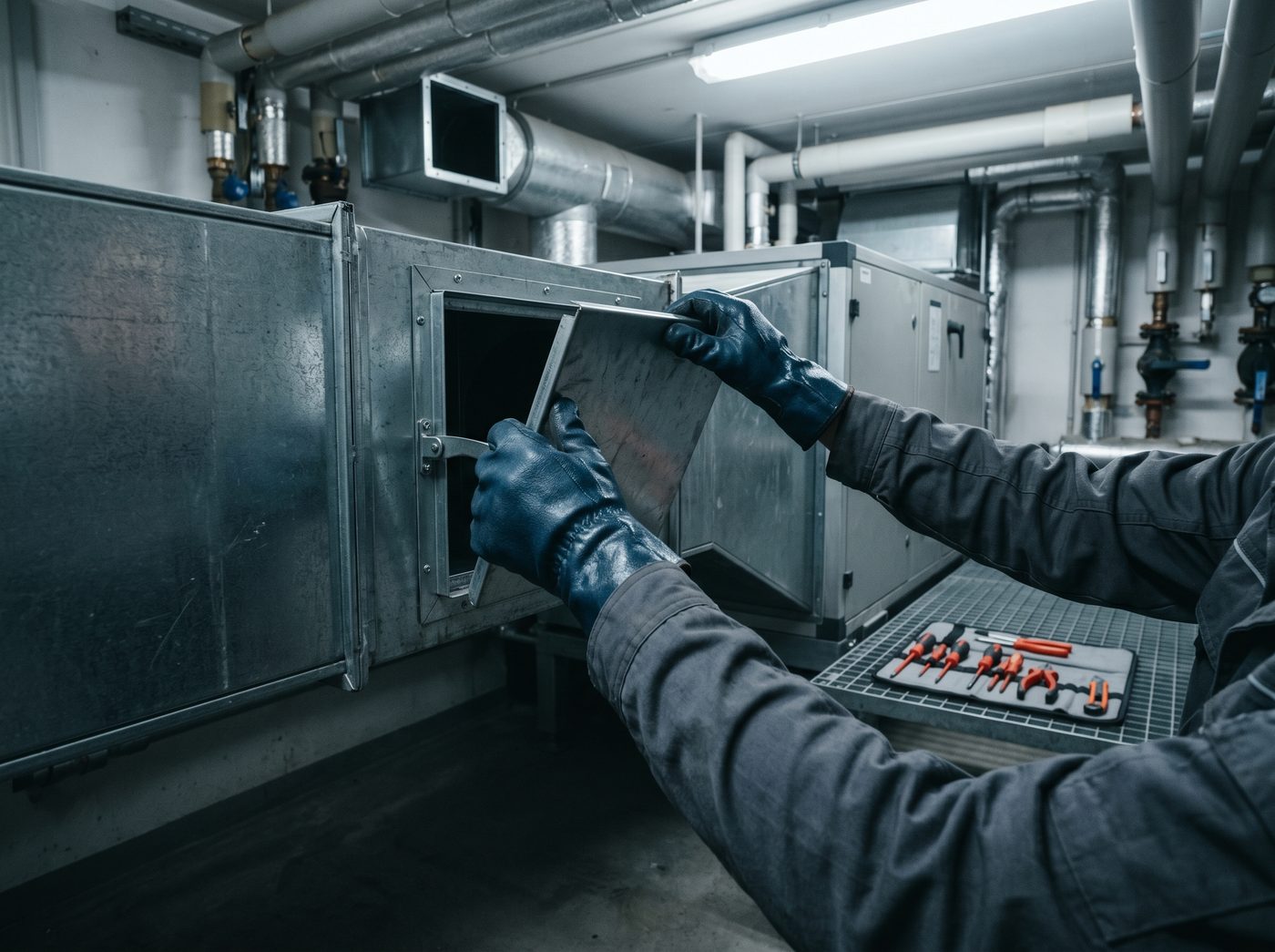 RLT-Wartung nach VDI 6022, Kat. B – Farinola Köln